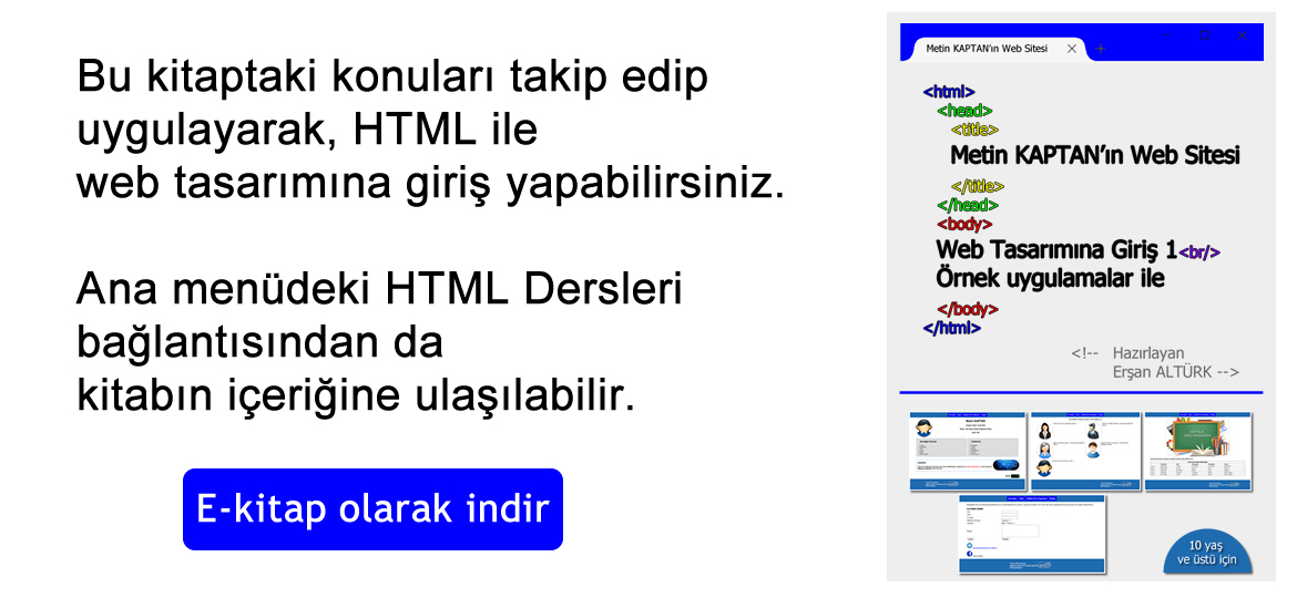 E-kitap HTML